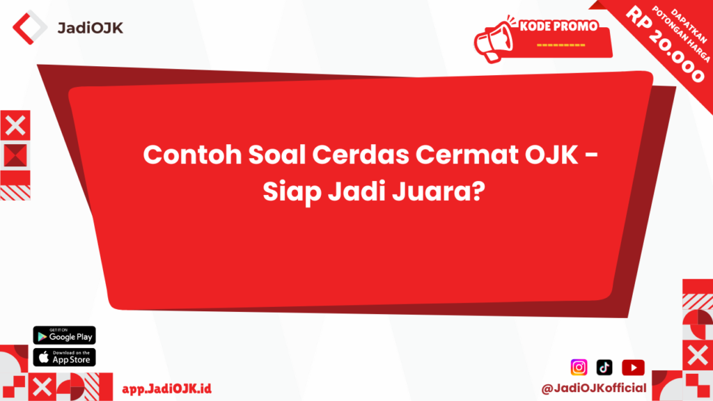 Contoh Soal Cerdas Cermat OJK