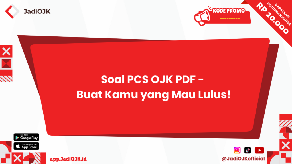 Soal PCS OJK PDF