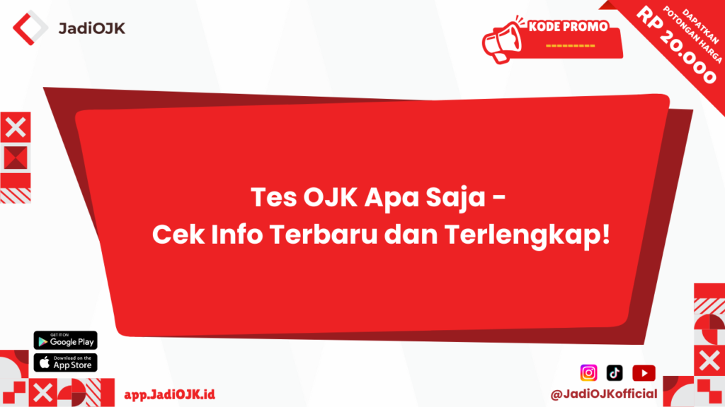 Tes OJK Apa Saja